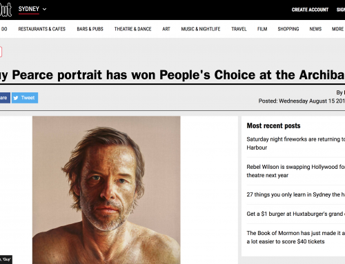 Time Out: Archibald People’s Choice 2018